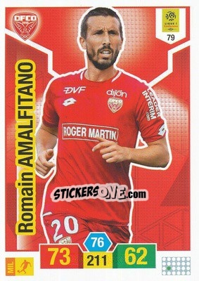 Figurina Romain Amalfitano - FOOT 2019-2020. Adrenalyn XL - Panini