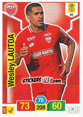 Cromo Wesley Lautoa - FOOT 2019-2020. Adrenalyn XL - Panini