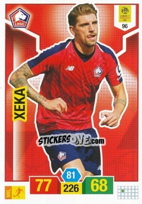 Cromo Xeka - FOOT 2019-2020. Adrenalyn XL - Panini