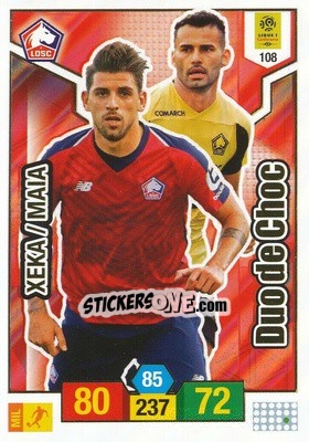 Sticker Thiago Maia / Xeka - FOOT 2019-2020. Adrenalyn XL n. 108 - Panini
