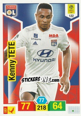 Cromo Kenny Tete - FOOT 2019-2020. Adrenalyn XL - Panini