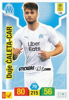 Sticker Duje Caleta-Car - FOOT 2019-2020. Adrenalyn XL n. 130 - Panini