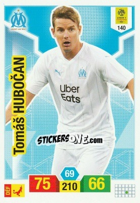 Sticker Tomáš Hubocan - FOOT 2019-2020. Adrenalyn XL n. 140 - Panini