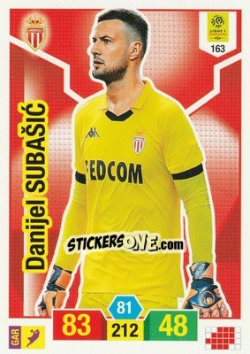 Sticker Danijel Subašic - FOOT 2019-2020. Adrenalyn XL n. 163 - Panini