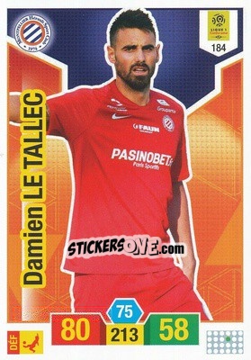 Sticker Damien Le Tallec - FOOT 2019-2020. Adrenalyn XL n. 184 - Panini