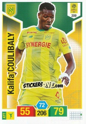 Sticker Kalifa Coulibaly - FOOT 2019-2020. Adrenalyn XL n. 209 - Panini