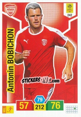 Sticker Antonin Bobichon - FOOT 2019-2020. Adrenalyn XL n. 242 - Panini
