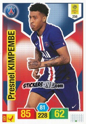 Sticker Presnel Kimpembe - FOOT 2019-2020. Adrenalyn XL n. 256 - Panini