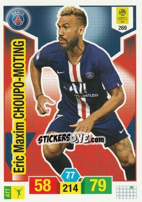 Sticker Eric Maxim Choupo-Moting - FOOT 2019-2020. Adrenalyn XL n. 269 - Panini