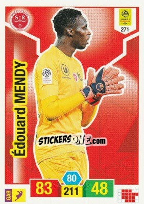 Sticker Edouard Mendy - FOOT 2019-2020. Adrenalyn XL n. 271 - Panini