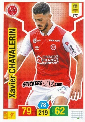 Sticker Xavier Chavalerin - FOOT 2019-2020. Adrenalyn XL n. 277 - Panini