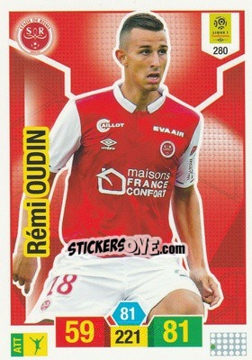 Cromo Rémi Oudin - FOOT 2019-2020. Adrenalyn XL - Panini