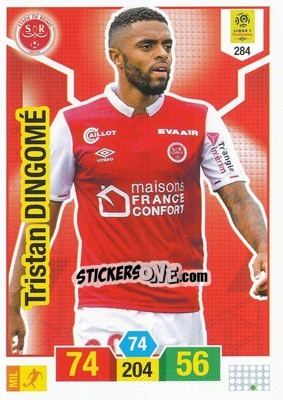 Sticker Tristan Dingomé - FOOT 2019-2020. Adrenalyn XL n. 284 - Panini