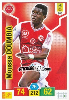 Sticker Moussa Doumbia - FOOT 2019-2020. Adrenalyn XL n. 285 - Panini