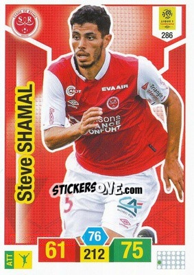 Sticker Steve Shamal - FOOT 2019-2020. Adrenalyn XL n. 286 - Panini
