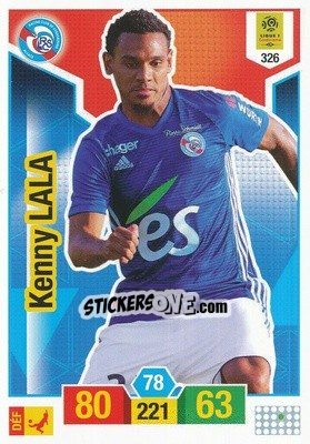 Sticker Kenny Lala - FOOT 2019-2020. Adrenalyn XL n. 326 - Panini