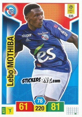 Sticker Lebo Mothiba - FOOT 2019-2020. Adrenalyn XL n. 335 - Panini