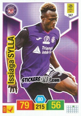 Sticker Issiaga Sylla - FOOT 2019-2020. Adrenalyn XL n. 347 - Panini
