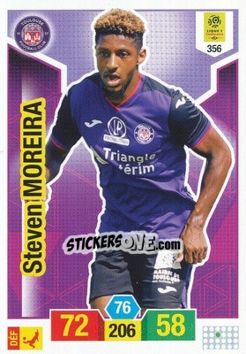 Figurina Steven Moreira - FOOT 2019-2020. Adrenalyn XL n. 356 - Panini