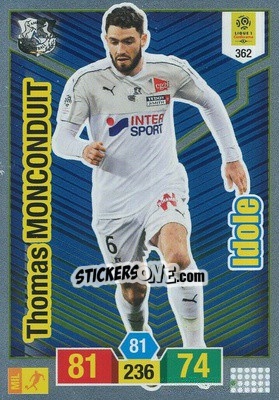 Sticker Thomas Monconduit - FOOT 2019-2020. Adrenalyn XL n. 362 - Panini