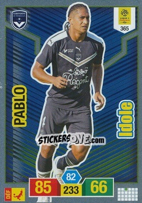Sticker Pablo - FOOT 2019-2020. Adrenalyn XL n. 365 - Panini
