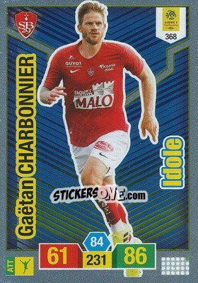 Sticker Gaëtan Charbonnier - FOOT 2019-2020. Adrenalyn XL n. 368 - Panini