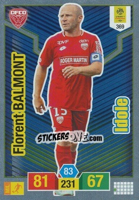 Sticker Florent Balmont - FOOT 2019-2020. Adrenalyn XL n. 369 - Panini