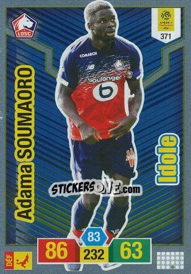 Sticker Adama Soumaoro - FOOT 2019-2020. Adrenalyn XL - Panini