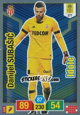 Sticker Danijel Subašic - FOOT 2019-2020. Adrenalyn XL n. 377 - Panini