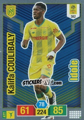 Sticker Kalifa Coulibaly - FOOT 2019-2020. Adrenalyn XL n. 382 - Panini
