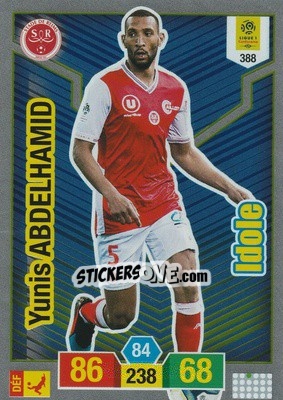 Sticker Yunis Abdelhamid - FOOT 2019-2020. Adrenalyn XL n. 388 - Panini