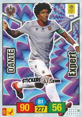 Sticker Dante - FOOT 2019-2020. Adrenalyn XL n. 419 - Panini