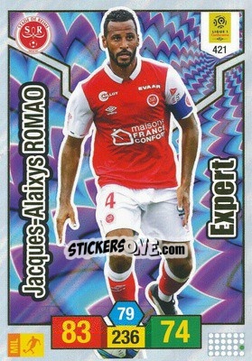 Sticker Alaixys Romao - FOOT 2019-2020. Adrenalyn XL n. 421 - Panini