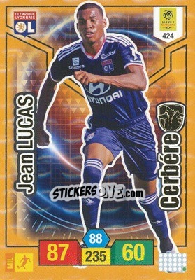 Sticker Jean Lucas - FOOT 2019-2020. Adrenalyn XL n. 424 - Panini