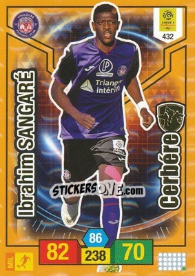 Sticker Ibrahim Sangaré - FOOT 2019-2020. Adrenalyn XL n. 432 - Panini