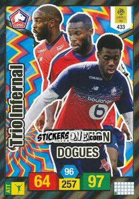 Sticker Demolition Dogues - FOOT 2019-2020. Adrenalyn XL n. 433 - Panini