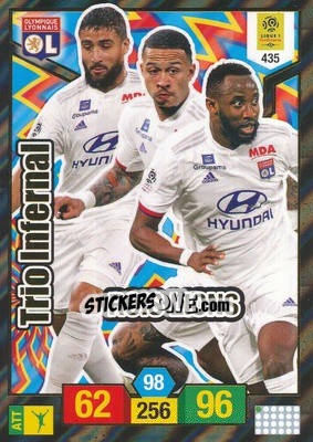 Cromo Rois Lions - FOOT 2019-2020. Adrenalyn XL n. 435 - Panini