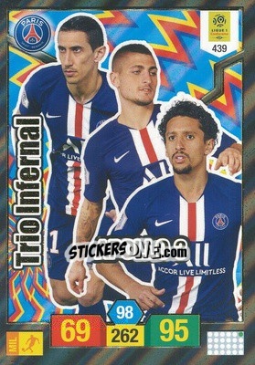 Sticker Apollo 3 - FOOT 2019-2020. Adrenalyn XL n. 439 - Panini