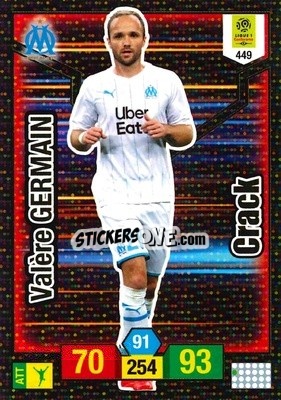 Sticker Valère Germain - FOOT 2019-2020. Adrenalyn XL n. 449 - Panini