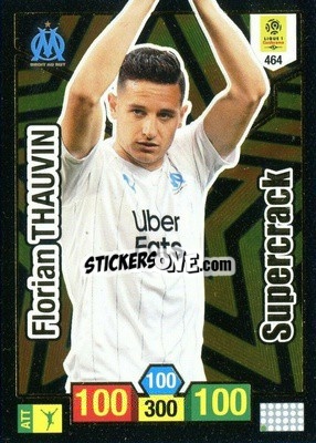 Sticker Florian Thauvin - FOOT 2019-2020. Adrenalyn XL n. 464 - Panini