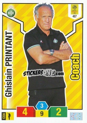 Cromo Ghislain Printant - FOOT 2019-2020. Adrenalyn XL n. 487 - Panini