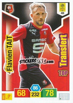 Sticker Flavien Tait - FOOT 2019-2020. Adrenalyn XL n. 498 - Panini
