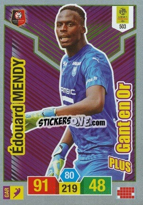 Sticker Édouard Mendy - FOOT 2019-2020. Adrenalyn XL n. 503 - Panini