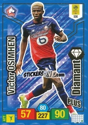 Sticker Victor Osimhen - FOOT 2019-2020. Adrenalyn XL n. 506 - Panini