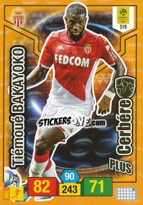Sticker Tiémoué Bakayoko - FOOT 2019-2020. Adrenalyn XL n. 519 - Panini