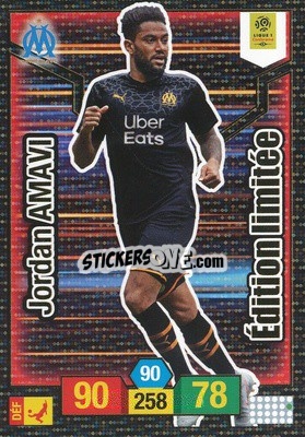 Cromo Jordan Amavi - FOOT 2019-2020. Adrenalyn XL n. LE-JA - Panini