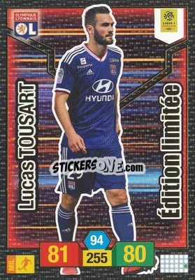 Sticker Lucas Tousart - FOOT 2019-2020. Adrenalyn XL n. LE-LT - Panini