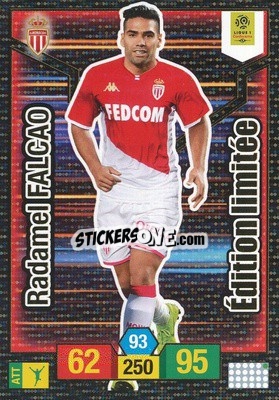 Sticker Radamel Falcao - FOOT 2019-2020. Adrenalyn XL n. LE-RF - Panini