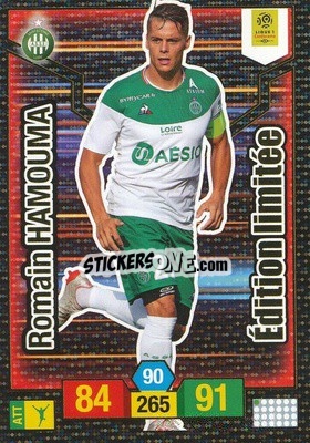 Sticker Romain Hamouma - FOOT 2019-2020. Adrenalyn XL n. LE-RH - Panini