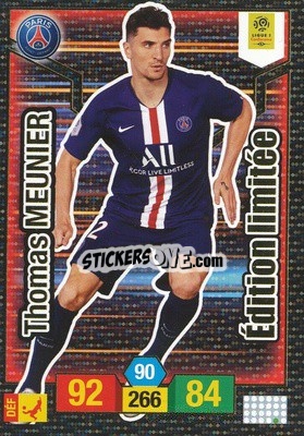 Sticker Thomas Meunier - FOOT 2019-2020. Adrenalyn XL n. LE-TM - Panini